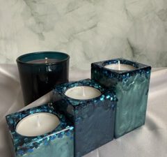 Theelichthouders | Set 3 stuks