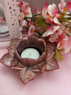 Theelichthouder Bloem